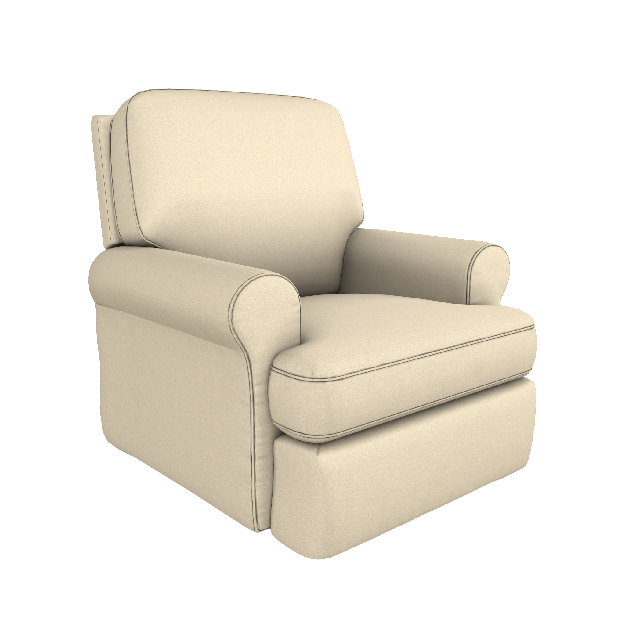 TRYP Stylish Swivel Glider Recliner - Tots to Teens Furniture