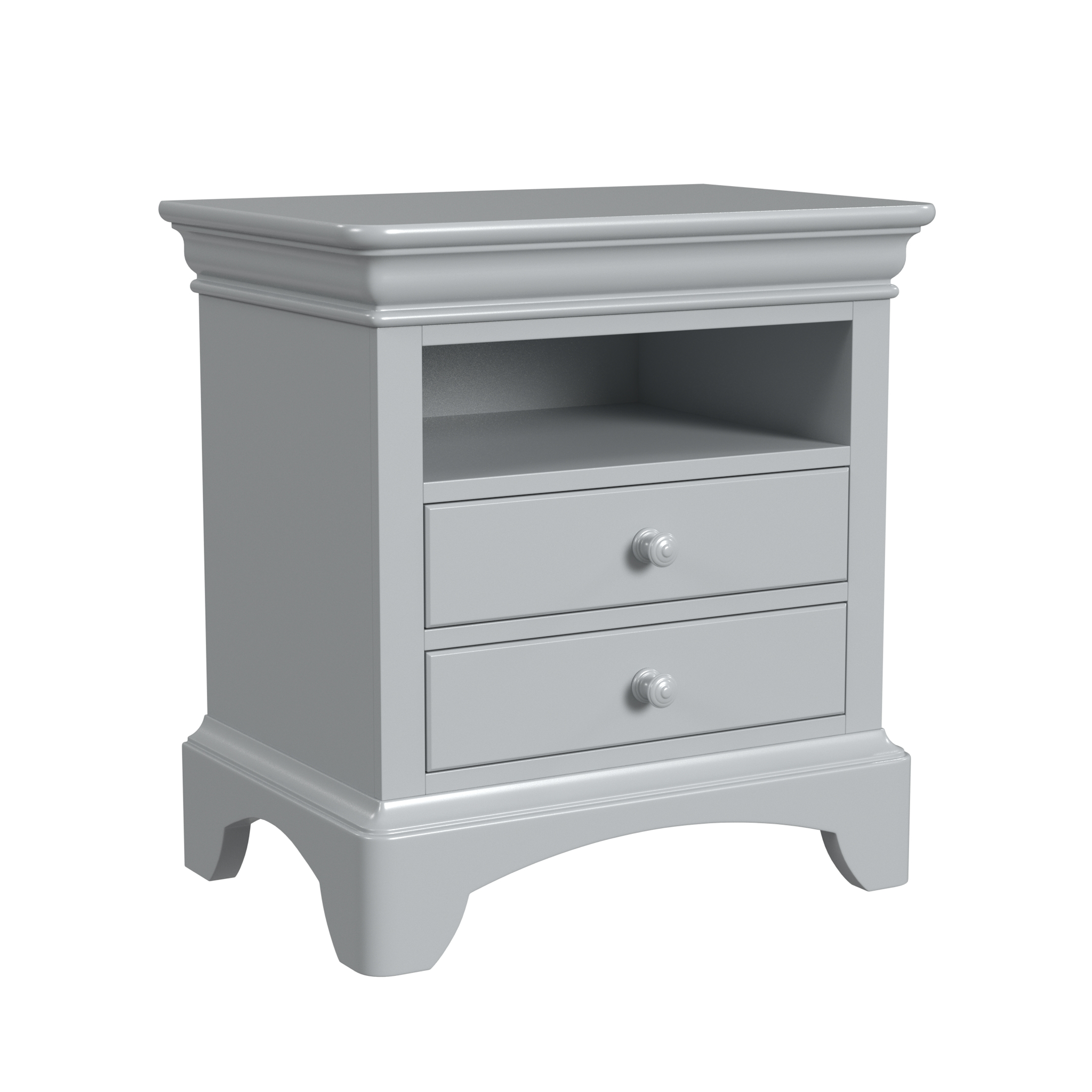 Neopolitan 2 Drawer Nightstand - Tots to Teens Furniture