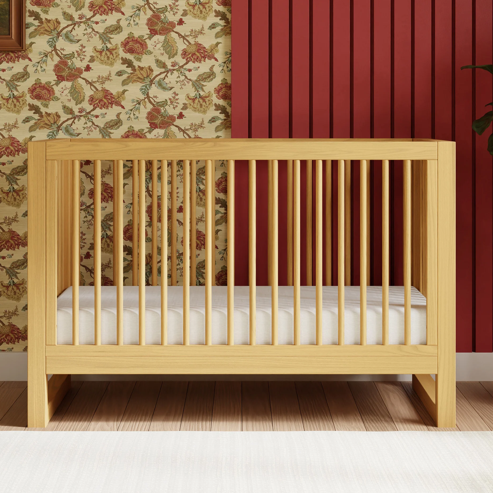 Nantucket 3 in 1 Convertible Crib with Toddler Bed Conversion Kit - Tots to Teens Furniture